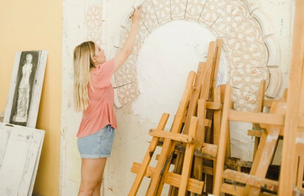 métier de peintre en décor