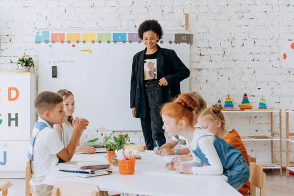 Enseignante dans le primaire